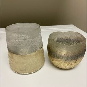 Sparkly Candle holders